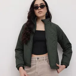 The Roadster Life Co. Mock Collar Padded Bomber Jacket-picture-37