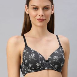 Van Heusen Floral Printed Underwired Lightly Padded Plush Back T-shirt Bra 22003-picture-14