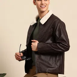 Mast & Harbour Faux Fur Trim Tailored Jacket image 1