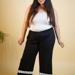 LetsDressUp Women Printed Chambray Palazzos-picture-42