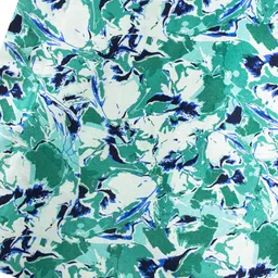 hair drama co. HAIR DRAMA COMPANY Abstract Printed Silk Satin Bandana Scarf Headband image 3