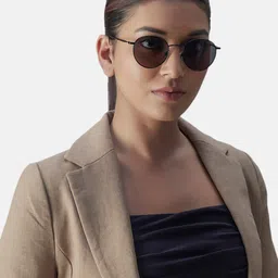 Shisen Fox Unisex Full Rim Aviator Sunglasses image 4