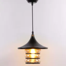 DecorativeRay Black Hanging Light - Set of 1 image 3