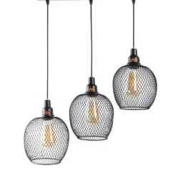 DecorativeRay Black Hanging Light - Set of 1 image 4