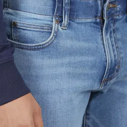 Lee Blue Comfort Fit Jeans image 5