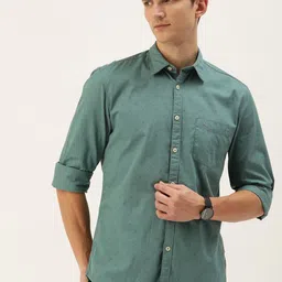 Parx Men Pure Cotton Slim Fit Printed Casual Shirt-image-97