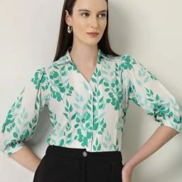 Style Quotient Green Printed Formal Shirt-picture-34