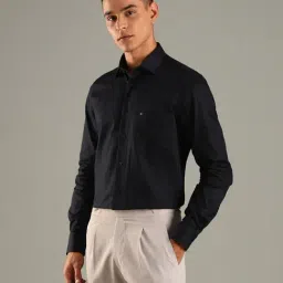 TOMMY HILFIGER Black Regular Fit Shirt image 4
