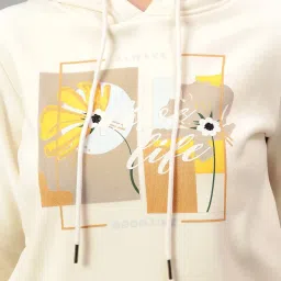 Cantabil Beige Floral Print Sweatshirt image 5