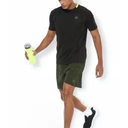 Van Heusen Green Regular Fit Sports Shorts image 5