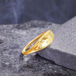 GIVA 925 Silver Golden Hygge Ring for Him-picture-34