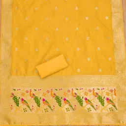 Panzora Unstitched Dress Material image 2