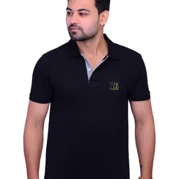 LA MILANO Men Polo Collar Slim Fit T-shirt-picture-28