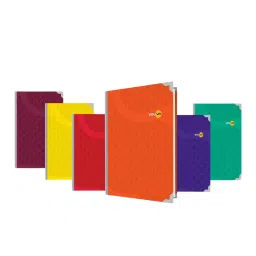 Youva My Notes Case Bound Long Book Assorted Color 21 x 33 cm 576 Page Single Line 23594, (Pack of 6)-picture-26