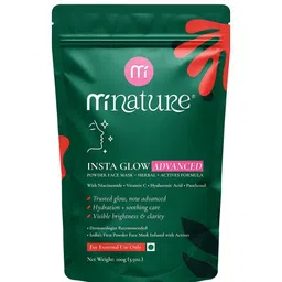 MINATURE Insta Glow Advanced Powder Face Mask With Niacinamide - 100 g-image-79