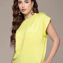 French Connection Pleated Detail Extended Sleeves Top image 4