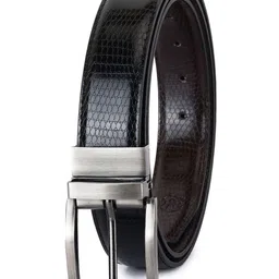 SAZARA Men Reversible Belt And Wallet Gift Set image 4