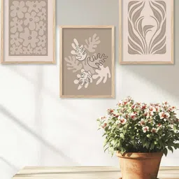 walllane Modern Wall Art With Frame Home Decor Wall Painting For Living Room Office Bedroom image 2