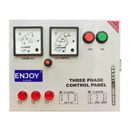 Enjoy Control Panel 5 HP Three Phase Relay Panel with 20–32 Amp Relay for Water Filled Submersible Pumps-picture-22