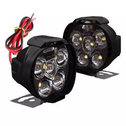 AllExtreme EXL3FWW 6 LED Spot Lamp for ‎Motorcycle and Cars (10 W,White,2pc)-picture-17