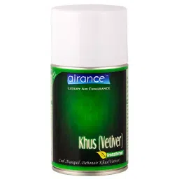 Airance Air Freshener Electronic Machine Dispenser With Remote & 250 ml Khus (Vetiver) Fragrance Spray Bottle (Pack of 2) image 4