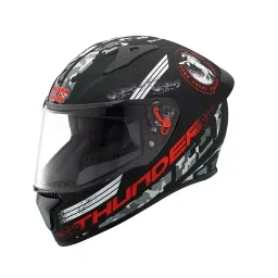 Studds N2 Matt Black Xtra Large (600 mm) Full Face Helmet, Thunder D2 Decor-picture-48