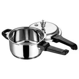 Vinod 18/8 Stainless Steel Outer Lid Pressure Cooker - 2 Ltrs (Induction Friendly) image 3