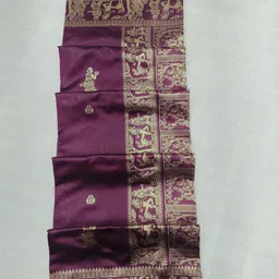 S.K.C Self Design Blouse Piece image 4