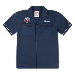 Levis Boys Abstract Printed Short Sleeves Cotton Tshirts-picture-56