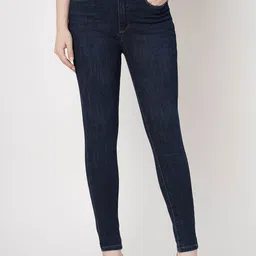 Kraus Jeans Women Skinny Fit High-Rise Light Fade Jeans-image-86