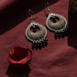 SZN Geometric Drop Earrings image 2