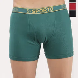Sporto by Macho Men Pack Of 4 Short Trunks-picture-4