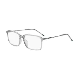 HUGO Grey Rectangular Eye Frames for Men-picture-10