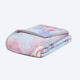 Monte Carlo Multicolor Polyester 900 GSM Double Bed Winter Blanket image 5