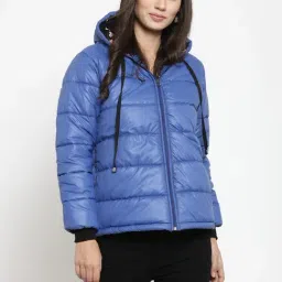 Belle Fille Light Blue Quilted Jacket-picture-36