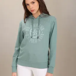 U.S. Polo Assn. Green Printed Hoodie-picture-16