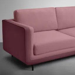 Sleepyhead Mojo Hazy Purple Fabric 3 Seater Sofa image 5