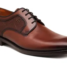 Arrow Men's CLONE Brown Derby Shoes image 5