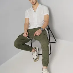 celio celio* Light Grey Regular Fit Printed Shirt image 5