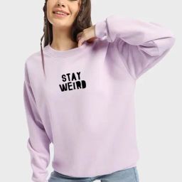 Bewakoof Purple Graphic Print Sweatshirt-picture-40
