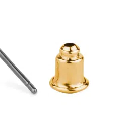 Accessorize London Green Golden Earrings for Women image 5