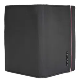 Tommy Hilfiger Black Gladwin Leather Small Passport Case image 5