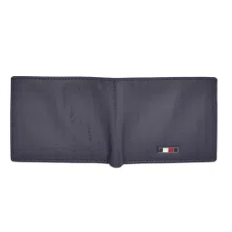 Tommy Hilfiger Navy Hilbert Leather Small Coin Wallet image 5