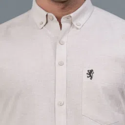 Red Tape Beige Regular Fit Shirt image 5
