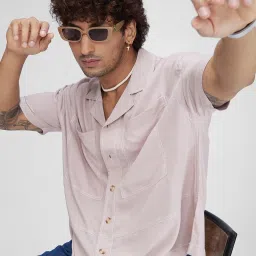 Vastrado Peach Relaxed Fit Shirt image 5