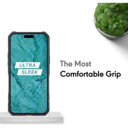 Sprig Kick-stand Back Cover for APPLE iPhone 15 Pro (Black) image 5