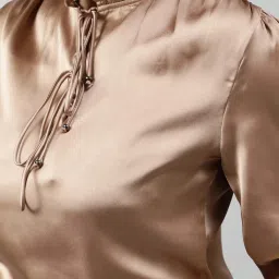 PURYS Beige Relaxed Fit Top image 5