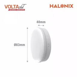 Halonix Volta NXT LED Surface Down Lighter 6500 K 12 W, Cool White (Pack of 2 Pcs) image 4