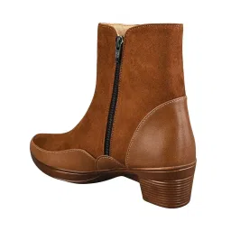 Shoetopia Kids Tan Casual Boots image 5
