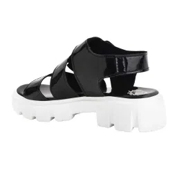 Shoetopia Kids Black Casual Sandals image 5